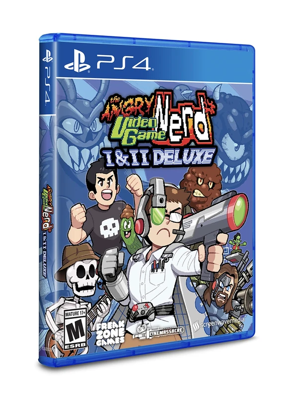 Angry Video Game Nerd 1 + 2 Deluxe (limited driving) - PlayStation 4