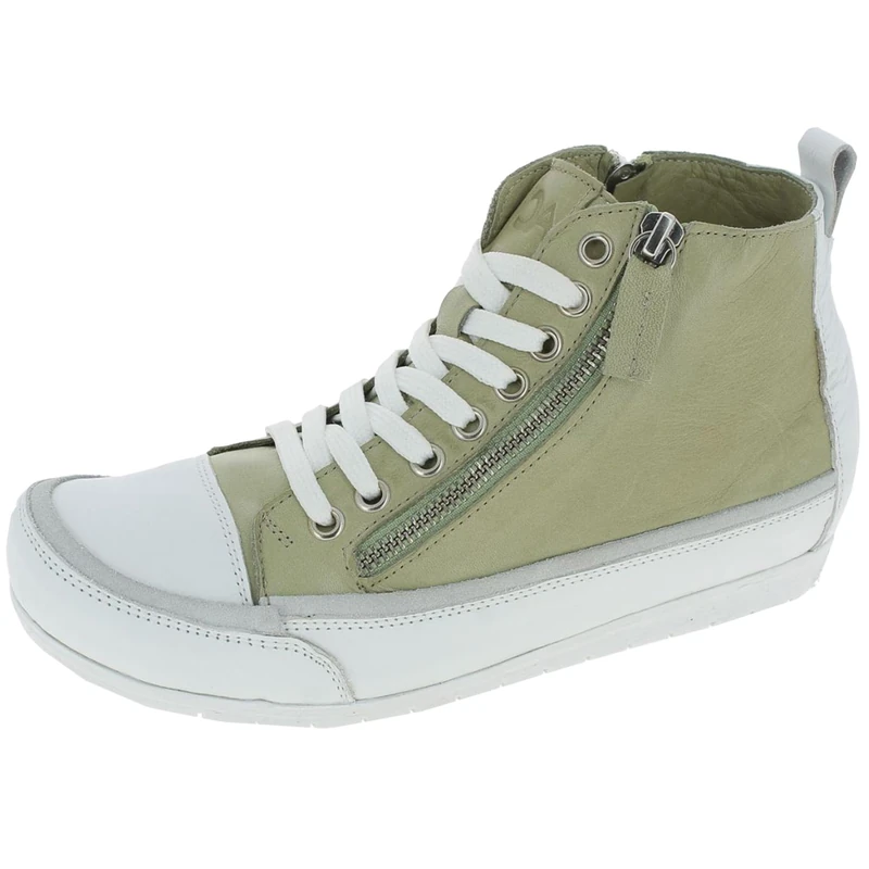 Andrea Conti 0345910 Women's Ankle Boots High Top Trainers Leather Cool and Comfortable, multicoloured, 5 UK - Image 1