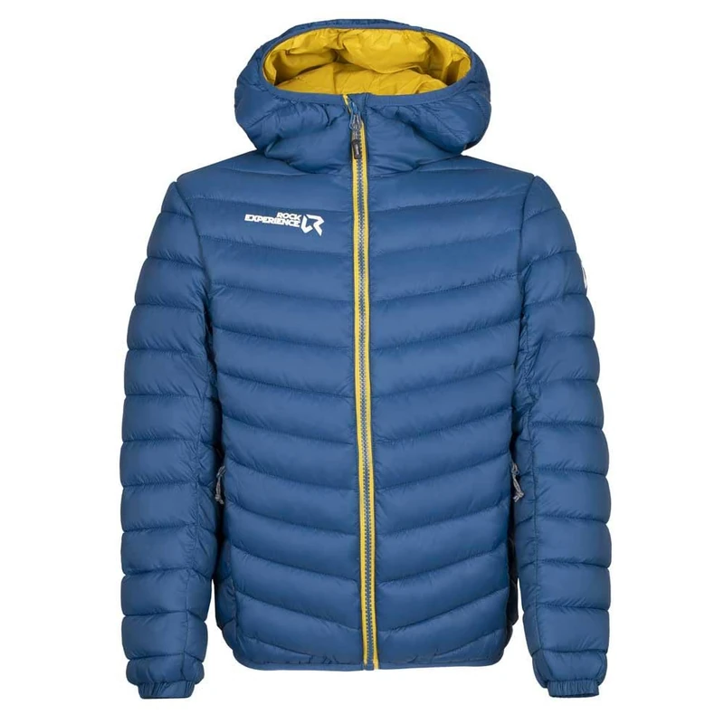 ROCK EXPERIENCE REJJ01081 CONVERTIBLE PADDED Jacket Unisex 1484 MOROCCAN BLUE + 0497 LEMON CURRY 164