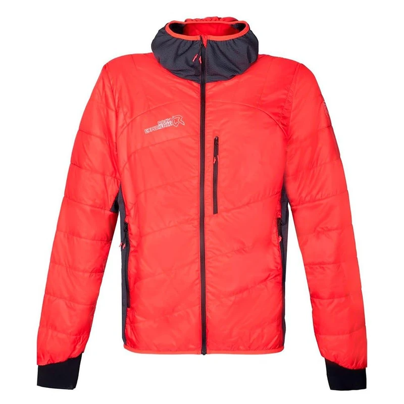 ROCK EXPERIENCE REMJ09381 LEVITAS HYBRID Jacket Men 0755 HIGH RISK RED+1323 EBONY L