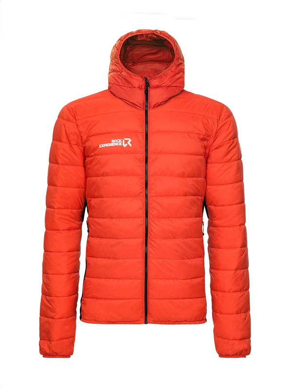 ROCK EXPERIENCE REMJ09371 FORTUNE HYBRID Jacket Men 0740 CHERRY TOMATO+0208 CAVIAR L