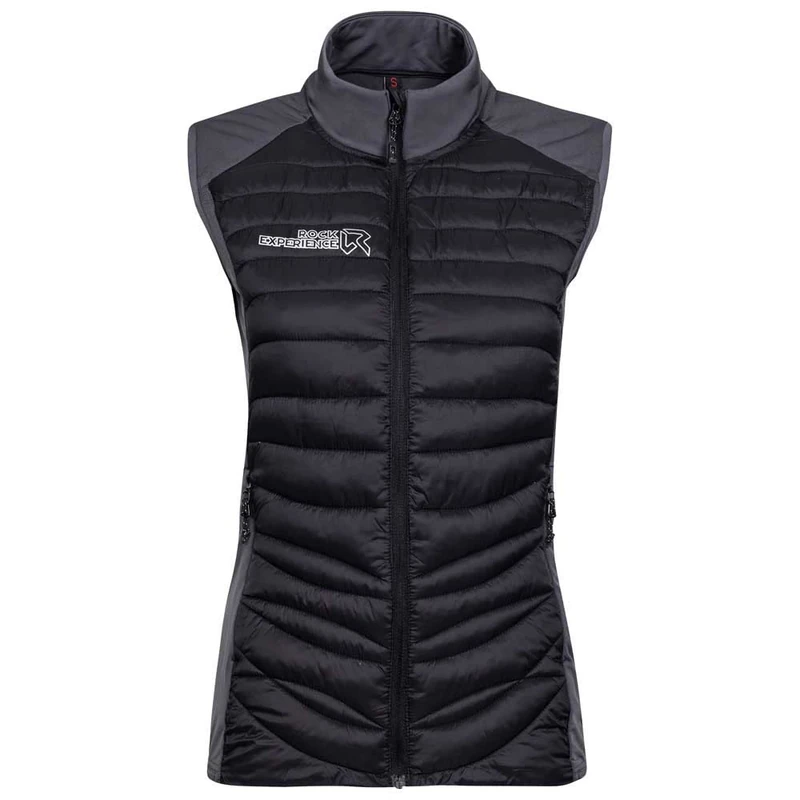 ROCK EXPERIENCE REWV00651 TEQUILA HYBRID Sports vest Women 0208 CAVIAR+1323 EBONY M - Image 1