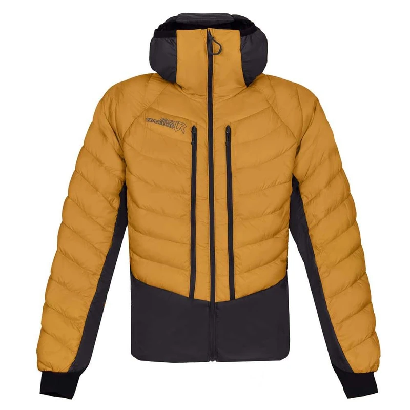 ROCK EXPERIENCE REMJ09981 KAVICK PADDED Jacket Men 0517 GOLDEN BROWN+0208 CAVIAR XXL