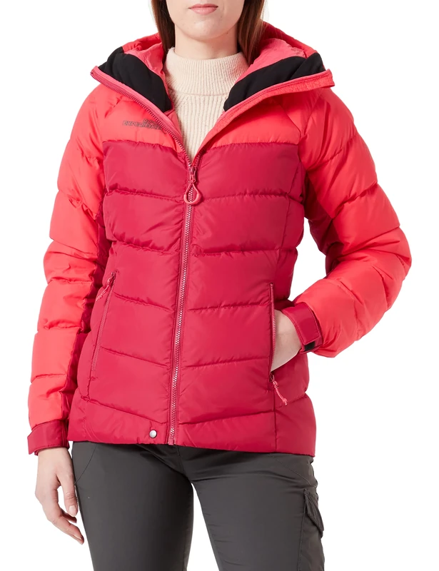 ROCK EXPERIENCE REWJ06101 APOCALYPSE DOWN Jacket Women 2000 CHERRIES JUBILEE+0793 PARADISE PINK S