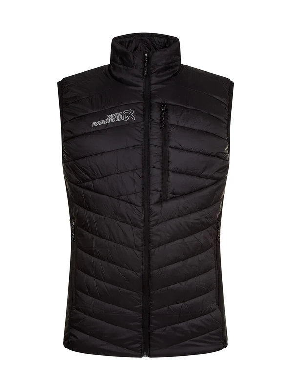ROCK EXPERIENCE REMV01281 ECO MANITOBA HYBRID Sports vest Men CAVIAR S