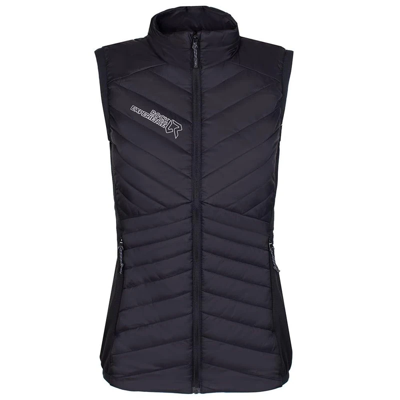 ROCK EXPERIENCE REWV00661 ECO MANITOBA HYBRID Sports vest Women CAVIAR XXL