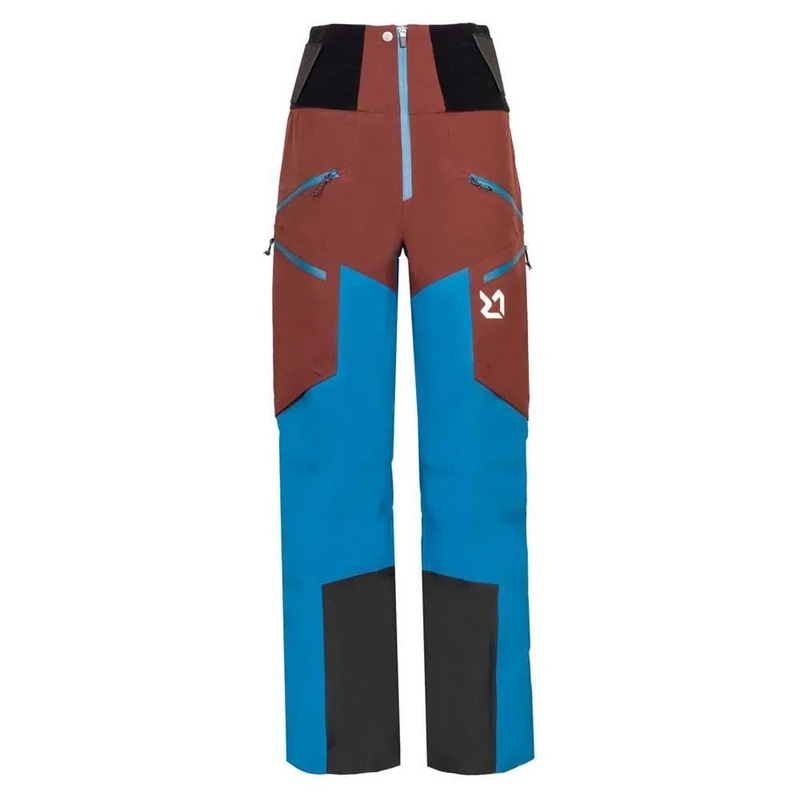 ROCK EXPERIENCE REWP03331 Snowmass Pants Women 1484 Moroccan Blue+0413 Bitter Chocolate M