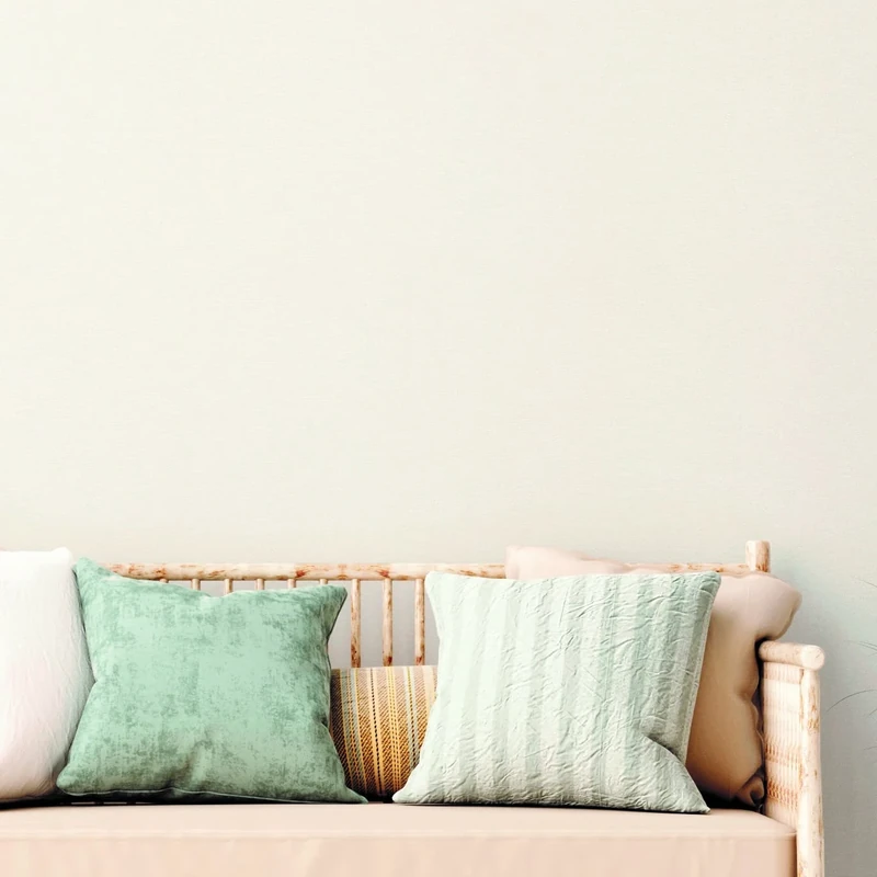 A.S. Création Natural Living 386664 Non-Woven Wallpaper Fabric Look White PVC-Free 10.05 x 0.53 m Made in Germany