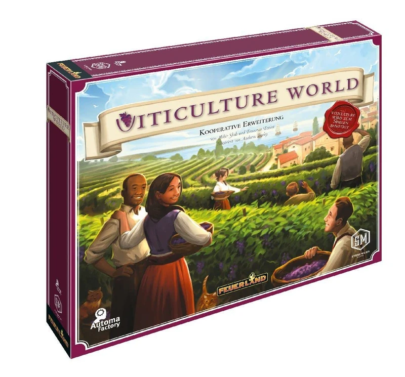 Feuerland Spiele 31013 Viticulture World - Image 1