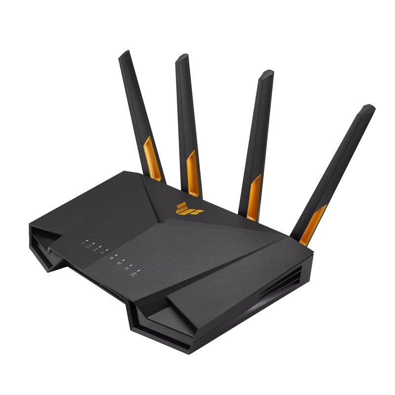 ASUS TUF Gaming AX4200 Dual Band WiFi 6 Router with Mobile Tethering (Replacement of 4G 5G routers)2.5Gbps port, Mobile Game Mode, Free Internet Security, AI Mesh, Gear Accelerator, Adaptive QoS