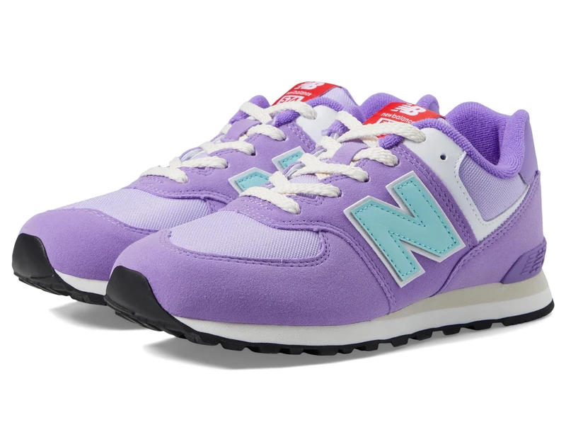 New Balance 574 Sneaker, Violet Crush, 4 UK