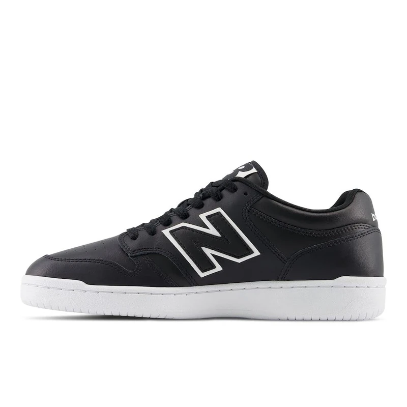 New Balance Men's 480 Shoes, White/Black, 11.5/M