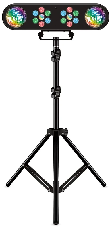 qtx | PAR-T Bar LED Multi Effect with Lighting Stand and Wireless Remote, 151.735UK