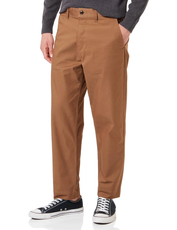 BOSS Men's Statum-1 Trousers Packed Flat, Open Beige280, 54