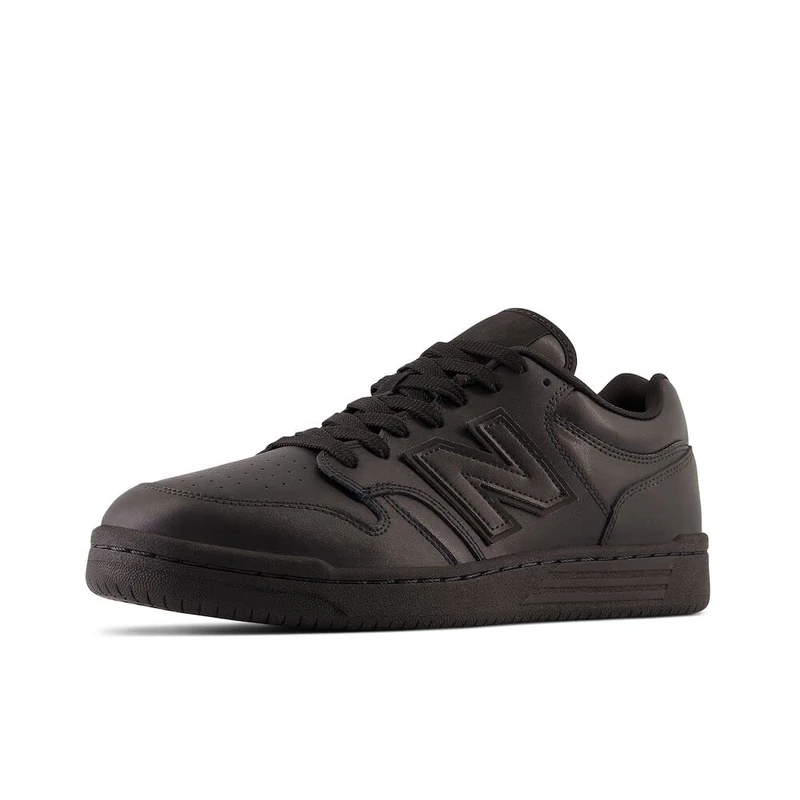 New Balance Men's 480 Shoes, White/Black, 8/M