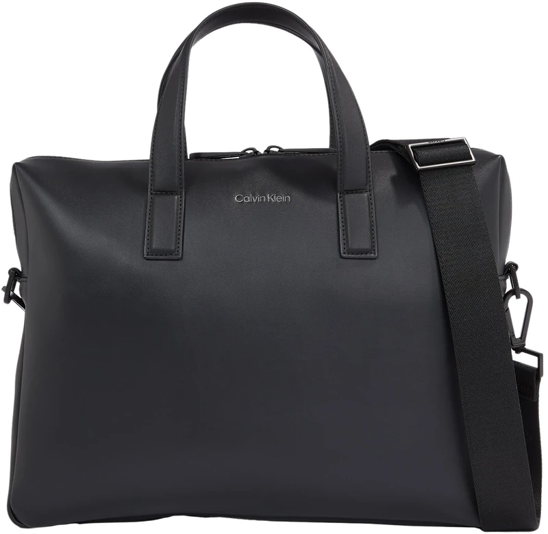 Calvin Klein CK MUST LAPTOP BAG SMO, Black, OS
