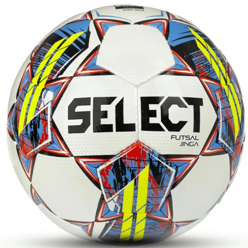 SELECT Jinga V22 Futsal Ball, White, Senior