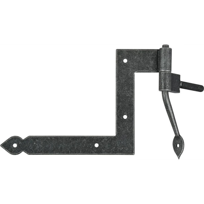 HALCÖ 0127.083.00.0.01.L+R Fulp2 Window Angle Hinge Height 112.5 mm Galvanised Steel Black Passivated, Silver