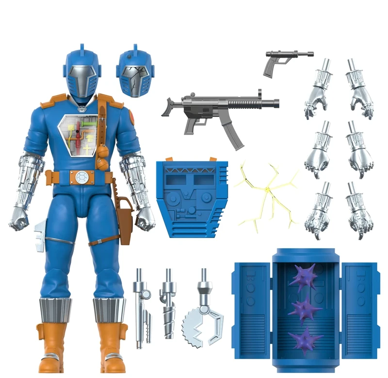 SUPER7 G.I. Joe Cobra B.A.T. Comic Colors [SDCC 2022] - ULTIMATES! 7 in Scale Action Figure