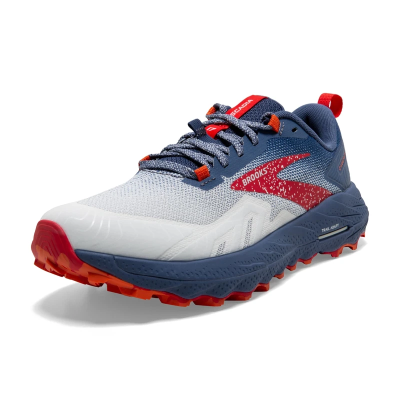 BROOKS 1203921B157 Cascadia 17 Sneaker Female White/Navy/Bittersweet UK 6