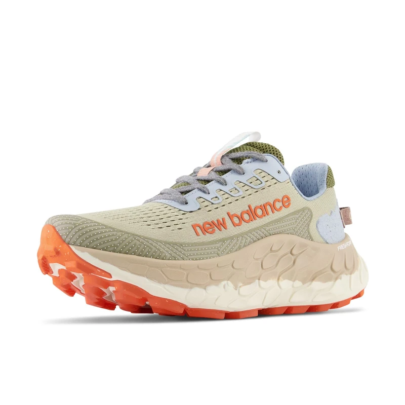 New Balance Men's Fresh Foam X More v3 Sneaker, Fatigue Green Poppy, 8 UK