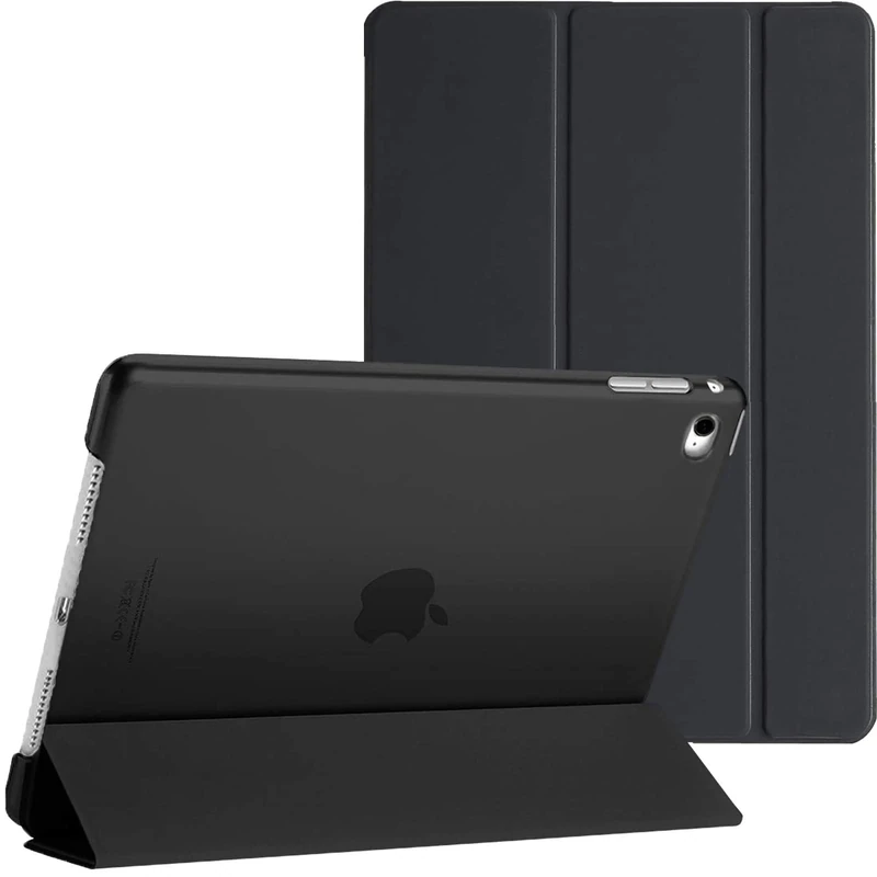 Smart Cover For Apple iPad Mini 5th Generation and For Apple iPad Mini 4th Generation Magnetic Standing Case (Black)