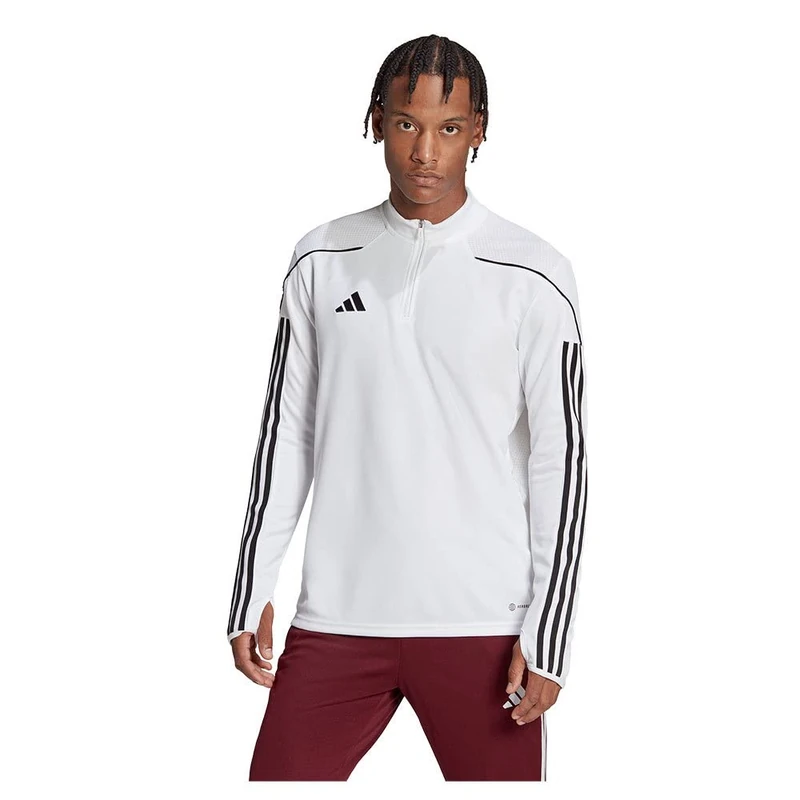 adidas Men's Track Top Tiro 23 League Training Top, White, IC7878, M