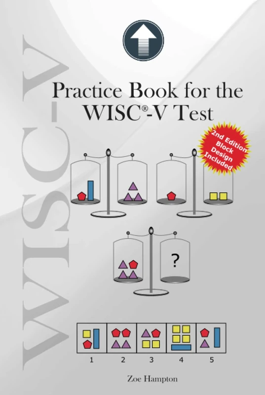 Practice Book for the WISC-V Test: Improve Nonverbal and Processing Speed Skills with 130 Exercises (IQ Tests series) - Image 1