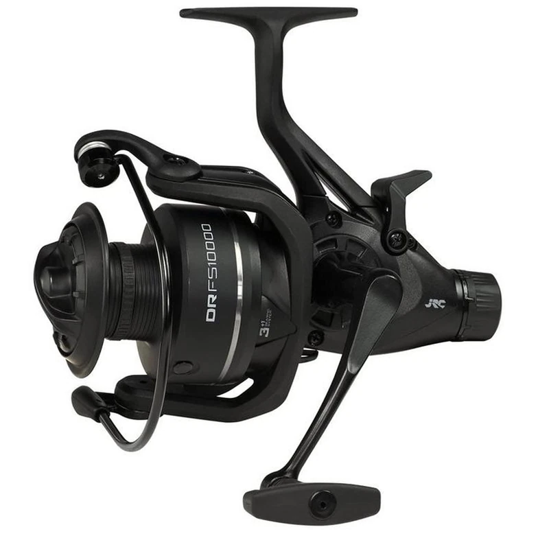 JRC DR Fishing Reel, Spinning Reels, Carp Fishing, Unisex, Black, 8000, Front Drag Free Spool