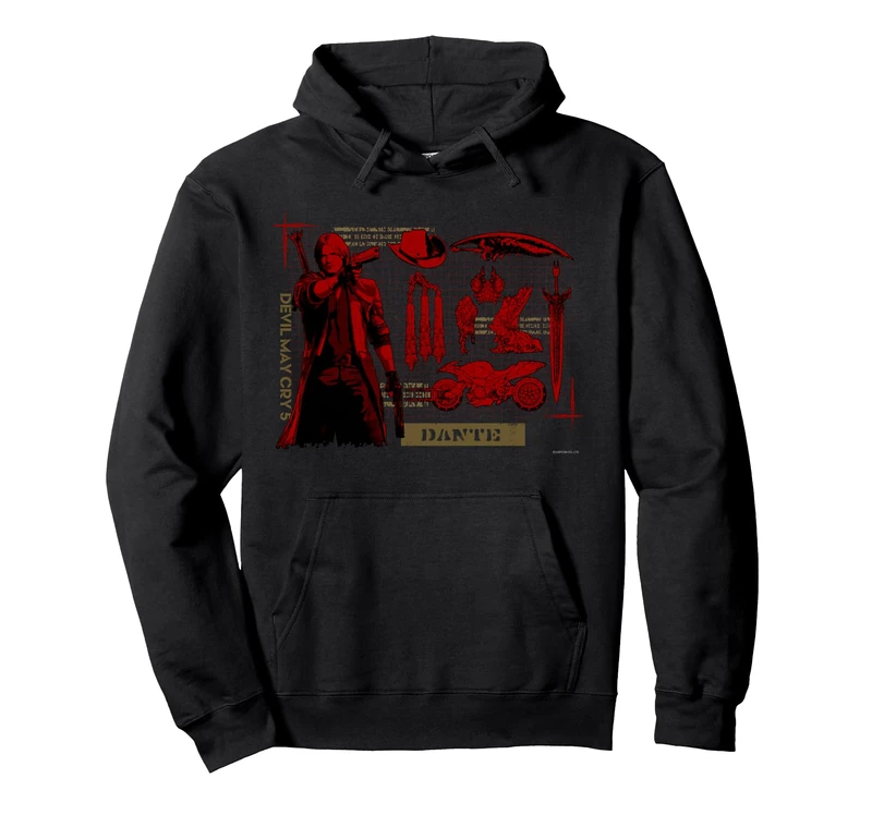 Devil May Cry 5 Dante Pullover Hoodie