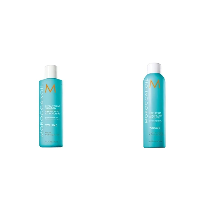 Moroccanoil Extra Volume Shampoo, 250ml & Root Boost, 250ml