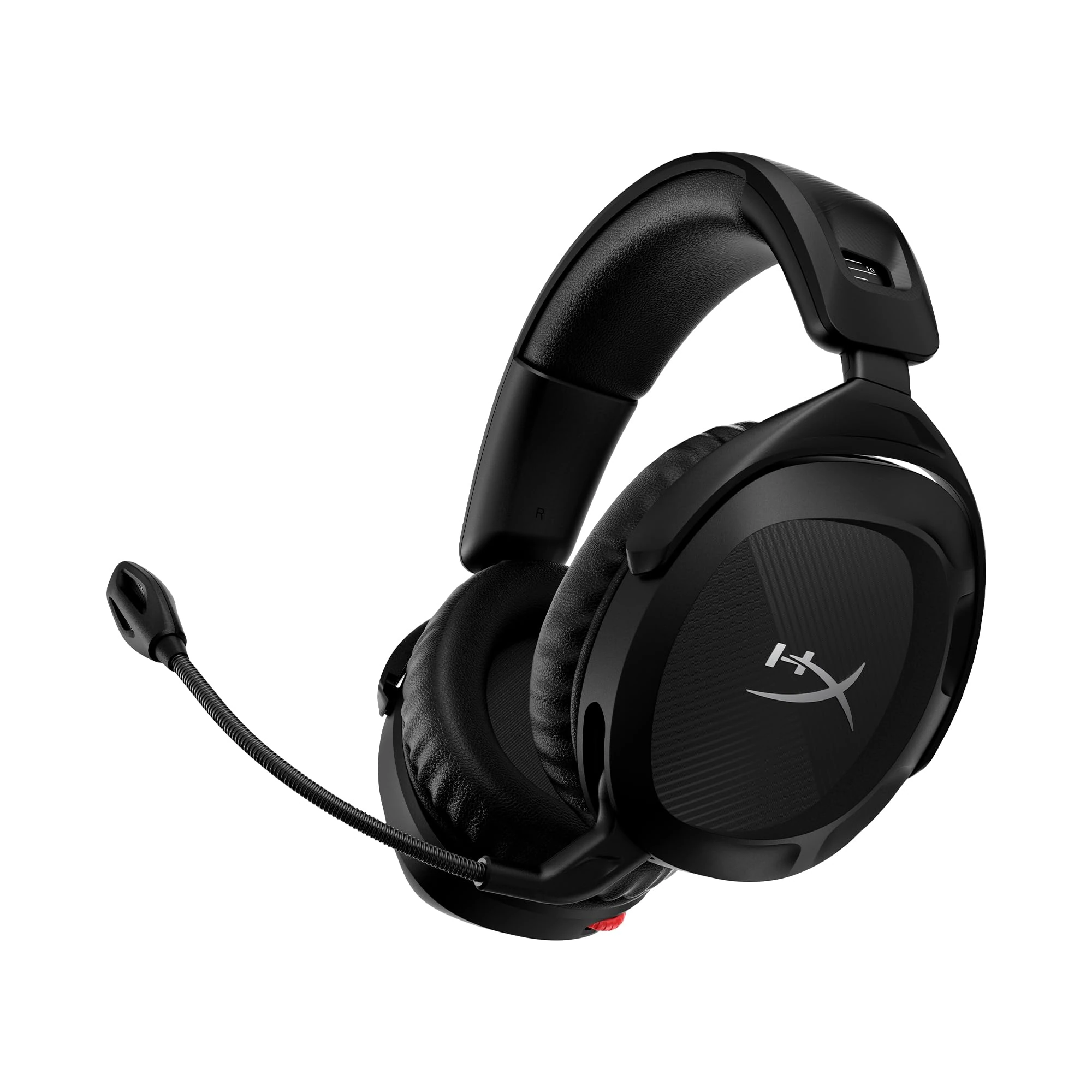HYPERX Cloud Stinger 2 - Wireless Gaming Headset – Compatible with PC. Noise-cancelling Swivel-to-mute Microphone, Comfortable Memory Foam, UP to 20 hours of battery life, Black