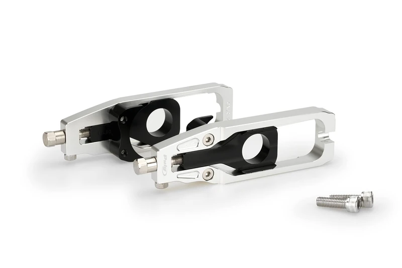 Puig 20685P Chain Tensioner for Aprilia Silver