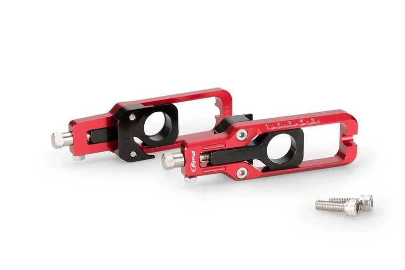 Puig 20690R Chain Tensioner for Kawasaki Red
