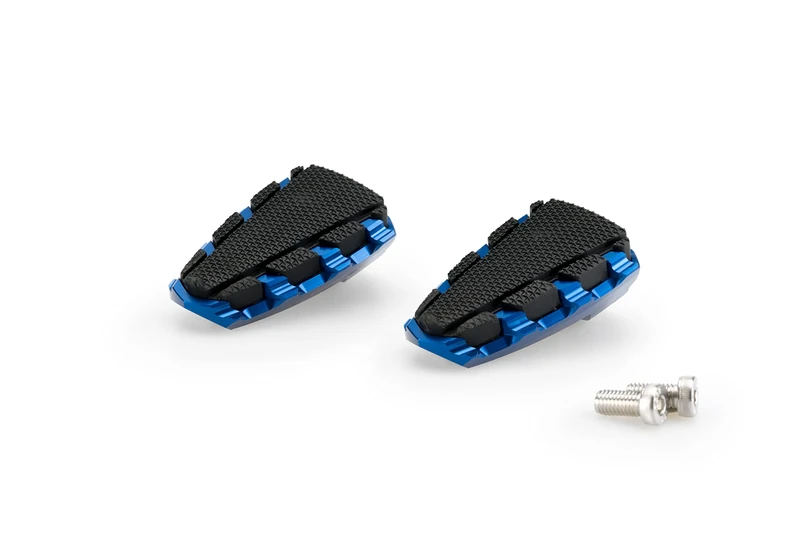 Puig 20853A Trail 2.0. Footpegs Blue