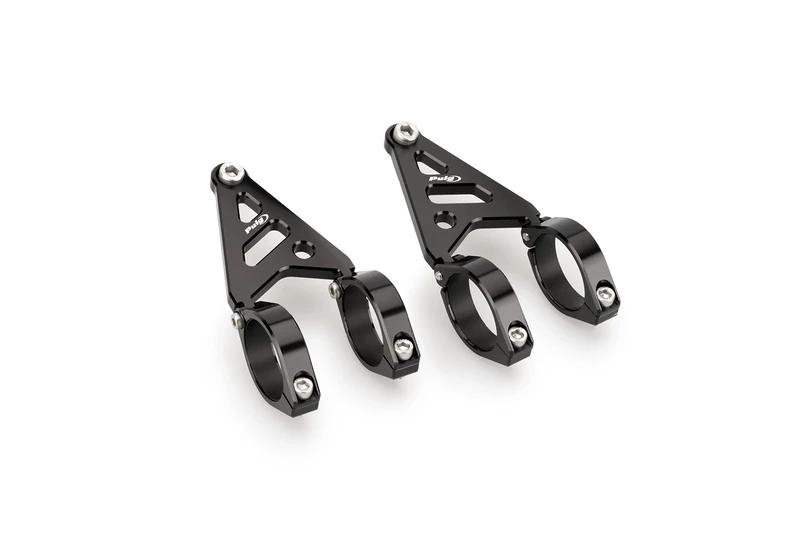 Puig 20878N Clamp Set of Diameter 42-43cm Black