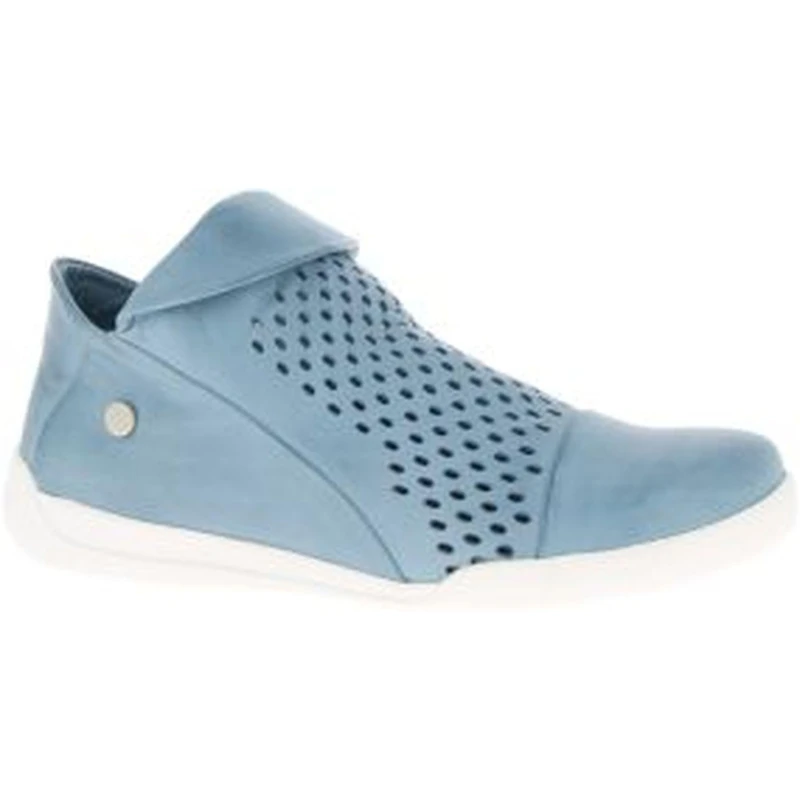 Andrea Conti Women's Trainers Sneaker, Blue, 6 UK