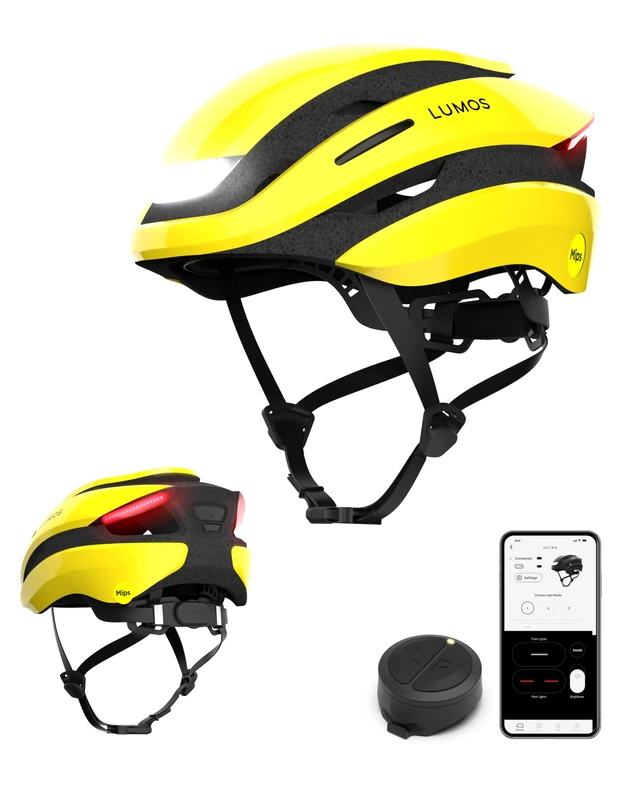Lumos Ultra Smart Bike Helmet - LED Lights and Turn Signals