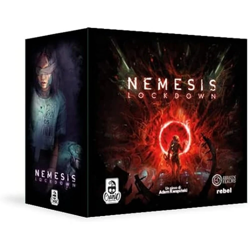 Cranio Creations - Nemesis Lockdown, A New Chapter Of The Great Science Fiction Game, Italian Language Edition, CC335 - Image 1