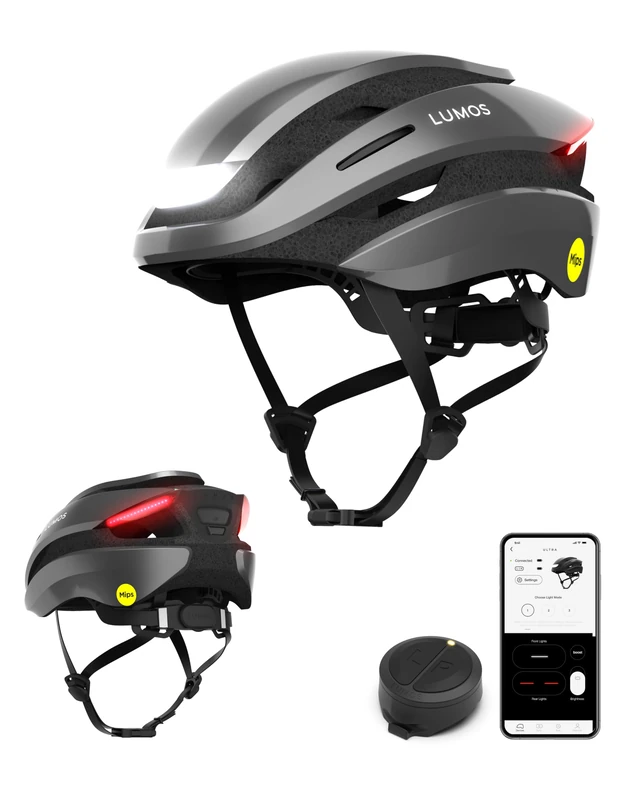Lumos Ultra Smart Bike Helmet - LED Lights & Turn Signals