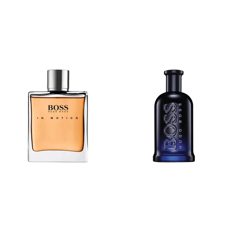 BOSS In Motion Eau de Toilette 100ml & Bottled Night Eau de Toilette, 200 ml (Pack of 1)