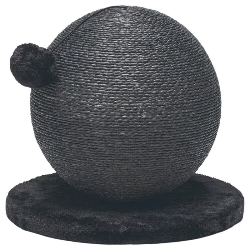 Karlie Bolly Scratching Ball 30.5 x 30.5 x 28 cm Black