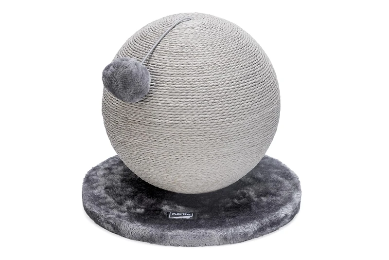 Karlie Bolly Scratching Ball 30.5 x 30.5 x 28 cm Grey