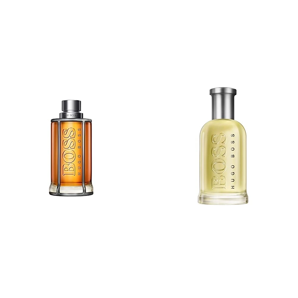 BOSS Bottled Eau de Toilette 200ml Aftershave for Men & BOSS The Scent For Him Eau de Toilette 200 ml Aftershave for Men