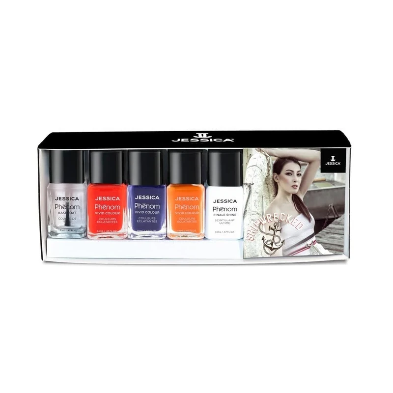 JESSICA Ph nom Shipwrecked 5-Piece Nail Polish Gift Set - Gel Finish