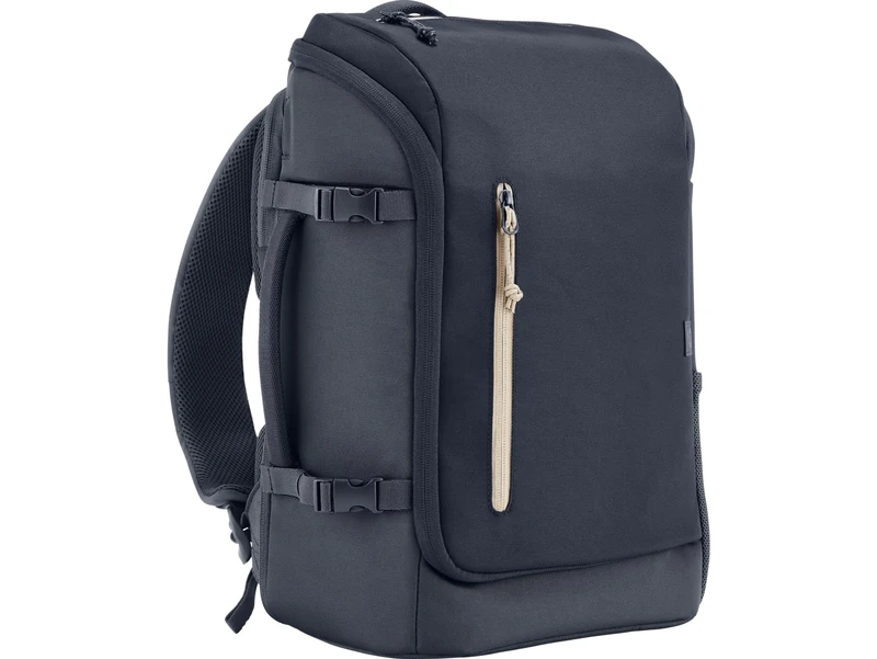 HP Laptop Backpack | for 15.6 Inch Laptops | 25L (Not Extended)/30L (Extended) | Water Resistant | Unisex | 860g | Lockable Zippers | Reflective Material | RFID Compartment | Blue