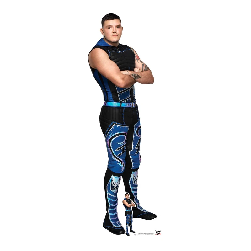Star Cutouts SC4163 WWE Dominik Mysterio Judgment Day Cardboard Cutout with Mini – Wrestling Party Decoration, Event Display & Collector Gift - Image 1