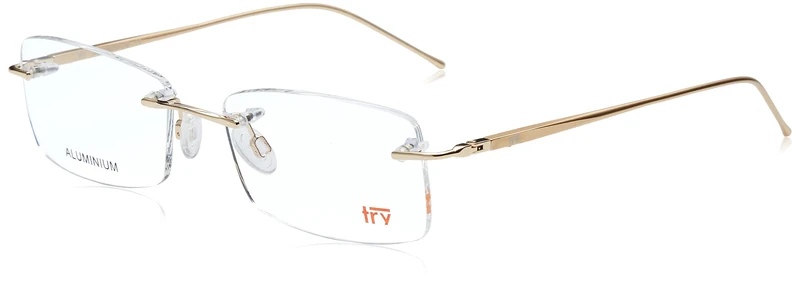 try TY889 Glasses, Gold, 53 for Men, dorado