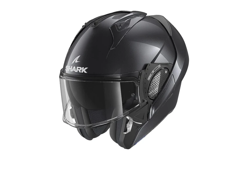 Shark, Flip-Up Motorcycle Helmet EVO-GT Gunmetal A05 XS