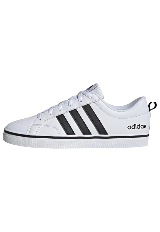 adidas Unisex VS Pace 2.0 Shoes, Cloud White/Core Black/Cloud White, 10 UK